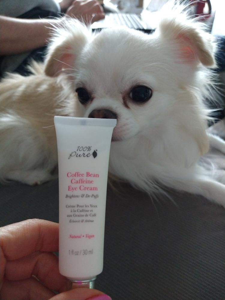 Coffee Bean Caffeine Eye Cream - Customer Photo From Sherry 