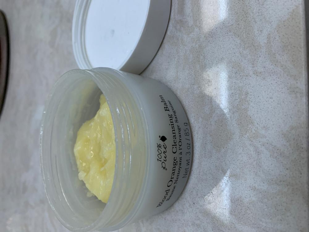 Blood Orange Cleansing Balm - Customer Photo From Nicole Velando